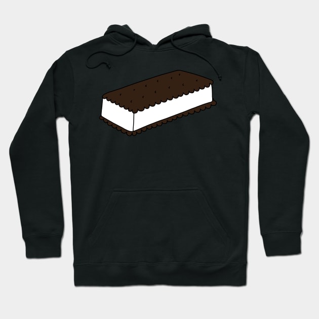 Ice Cream Sandwich Hoodie by murialbezanson